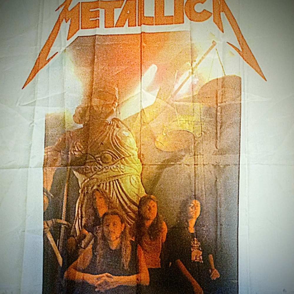 Vintage 1988 METALLICA tapestry
